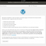 Instalación WordPress